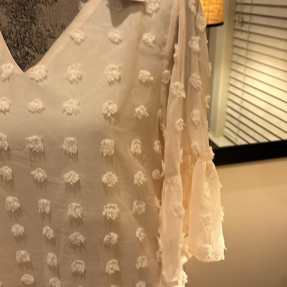 Short Sleeve V Neck
Ruffle Cute Sun Dress Chiffon Flowy Shift Mini Dress new - Picture 3 of 7